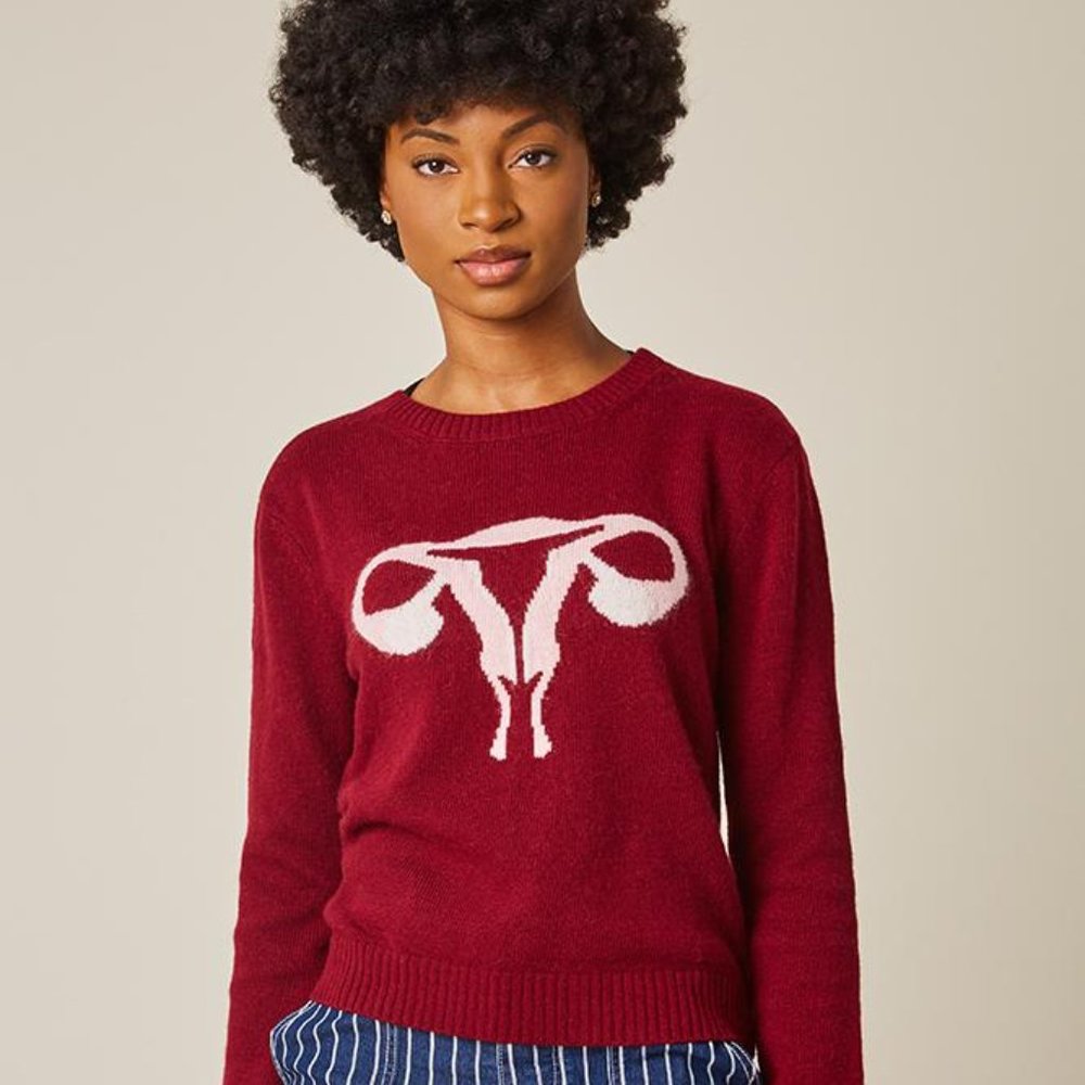 NWT Rachel Antonoff RANDY'S REPRODUCTIVE SYSTEM SWEATER